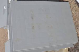 lot 159 image: 3ct Elite Equipment Outdoor 2.5-Ton AC Condenser Pad 32 x 44 x 2