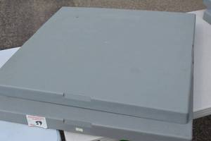 lot 160 image: 2ct Elite Equipment Outdoor 3-Ton AC Condenser Pad 30 x 30 x 2