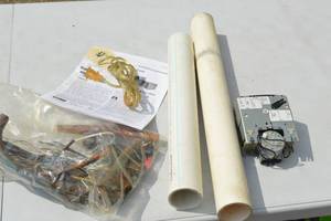 lot 31 image: Copper Fittings and Wiring, GEKenmore Dishwasher Timer