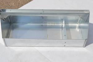 lot 36 image: Hand Built Metal Toolbox