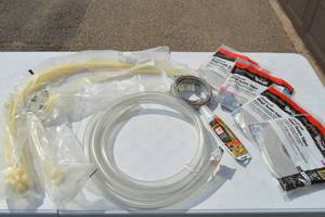 lot 47 image: Assorted HVAC, Tubing, Zip Ties, Etc.
