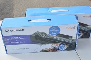 lot 221 image: 2ct Magic Wand Portable Handheld Scanner