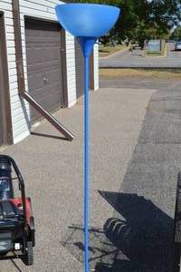 lot 240 image: Blue Standing Lamp