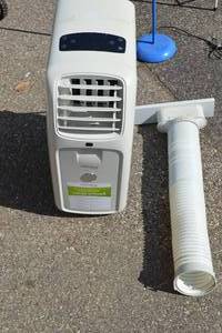 lot 242 image: Soleus Air AC Unit Missing Wheel