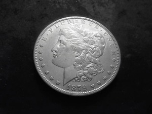 1879 O Morgan Silver Dollar