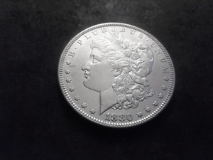 1880 Morgan Silver Dollar