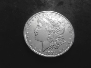 1880 O Morgan Silver Dollar