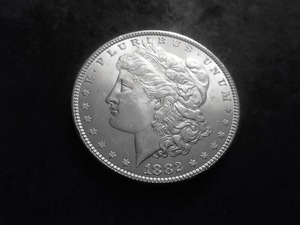 1882 Morgan Silver Dollar