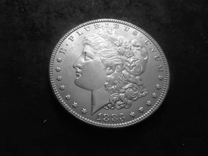 1883 Morgan Silver Dollar