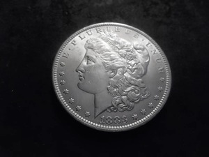 1883 O Morgan Silver Dollar