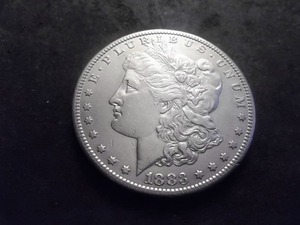 1883 S Morgan Silver Dollar