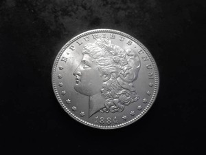 1884 Morgan Silver Dollar