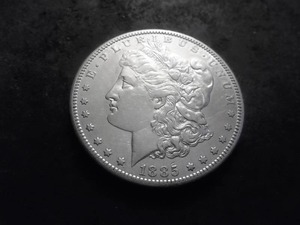 1885 S Morgan Silver Dollar