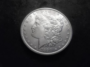 1890 Morgan Silver Dollar