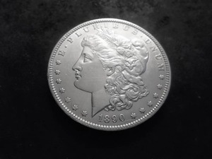 1890 O Morgan Silver Dollar