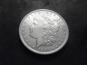 1896 Morgan Silver Dollar