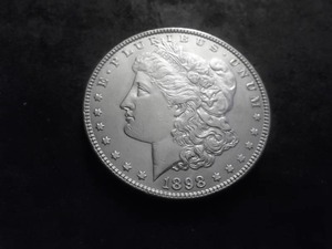 1898 Morgan Silver Dollar