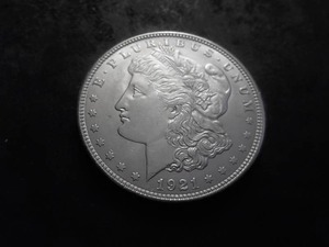 1921 Morgan Silver Dollar