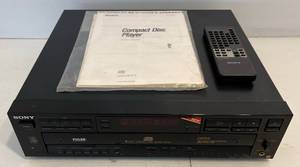 lot 93 image: Sony C67ES CD 5 Disc Changer With Automatic Disc Loading System