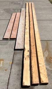 lot 17 image: Misc.Lumber (3 2x6x 20) (2 2 x 7 x 8,) (1 2x10x 12)