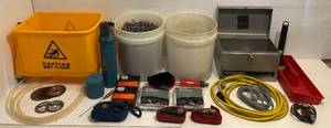lot 26 image: Misc. Tools, Fasteners, Welding Rods And More