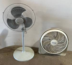 lot 35 image: Two Variable Speed Fans