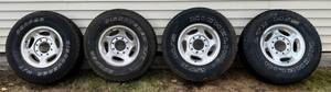 lot 70 image: 4 Tires 2 Michelin LT 2 Cooper 26575 R16 On Rims