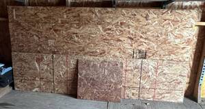 lot 79 image: Misc. Pieces Of 12 OSD Chip Board 1 4 x 8, 1 23 x 8, 1 40 x 67 12, 1 22 x 24