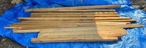 lot 92 image: Large Group Of Misc. Cedar Wood Including 3 x 3 And More (Most Over 8)