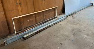 lot 99 image: Two Long Steel Beems 4 & More