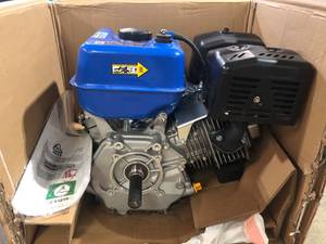 lot 12 image: DuroMax XP16HPE 420cc 1 RecoilElectric Start Horizontal Gas Powered Engine