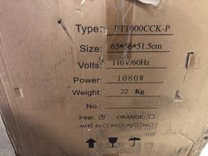 lot 25 image: Funtime FT1000CCK-P Cotton Candy Machine, Regular, Pink