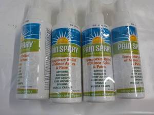 4 - 4 oz Pain Spray...