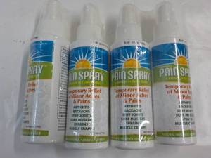 4 - 4 oz Pain Spray...