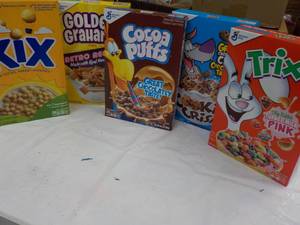 5 Boxes of Cereal- 1 each Golden Gr...