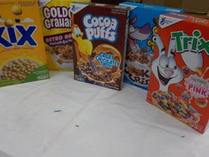 5 Boxes of Cereal- 1 each Golden Gr...
