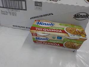8 - 8 oz Minute Organic White and R...