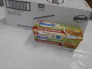 8 - 8 oz Minute Organic White and R...