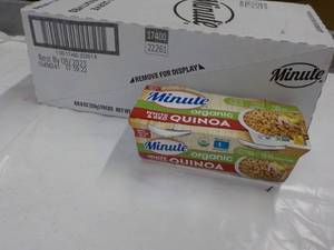 8 - 8 oz Minute Organic White and R...