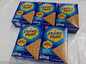 5 ct 14.4 oz Boxes Nabisco Honey Ma...