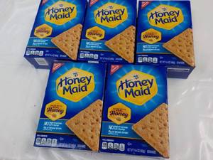 5 ct 14.4 oz Boxes Nabisco Honey Ma...