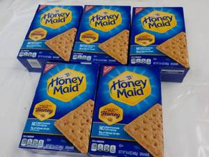 5 ct 14.4 oz Boxes Nabisco Honey Ma...