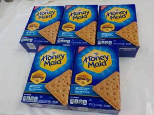 5 ct 14.4 oz Boxes Nabisco Honey Ma...