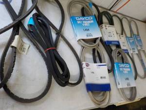 Variety of Dayco and Carquest Belts...