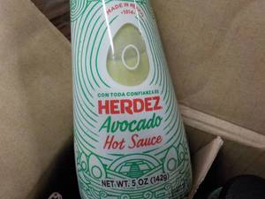 12 ct Herdez Avocado Hot Sauce- 5 o...