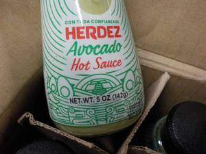 12 ct Herdez Avocado Hot Sauce- 5 o...