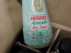 12 ct Herdez Avocado Hot Sauce- 5 o...