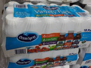 18 pack Ocean Spray Variety...