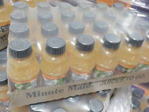 24 ct 10 oz Bottles Minute Maid Ora...