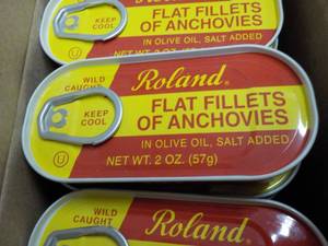 2ct. 25 ct 2 oz Tins Roland Flat Fi...